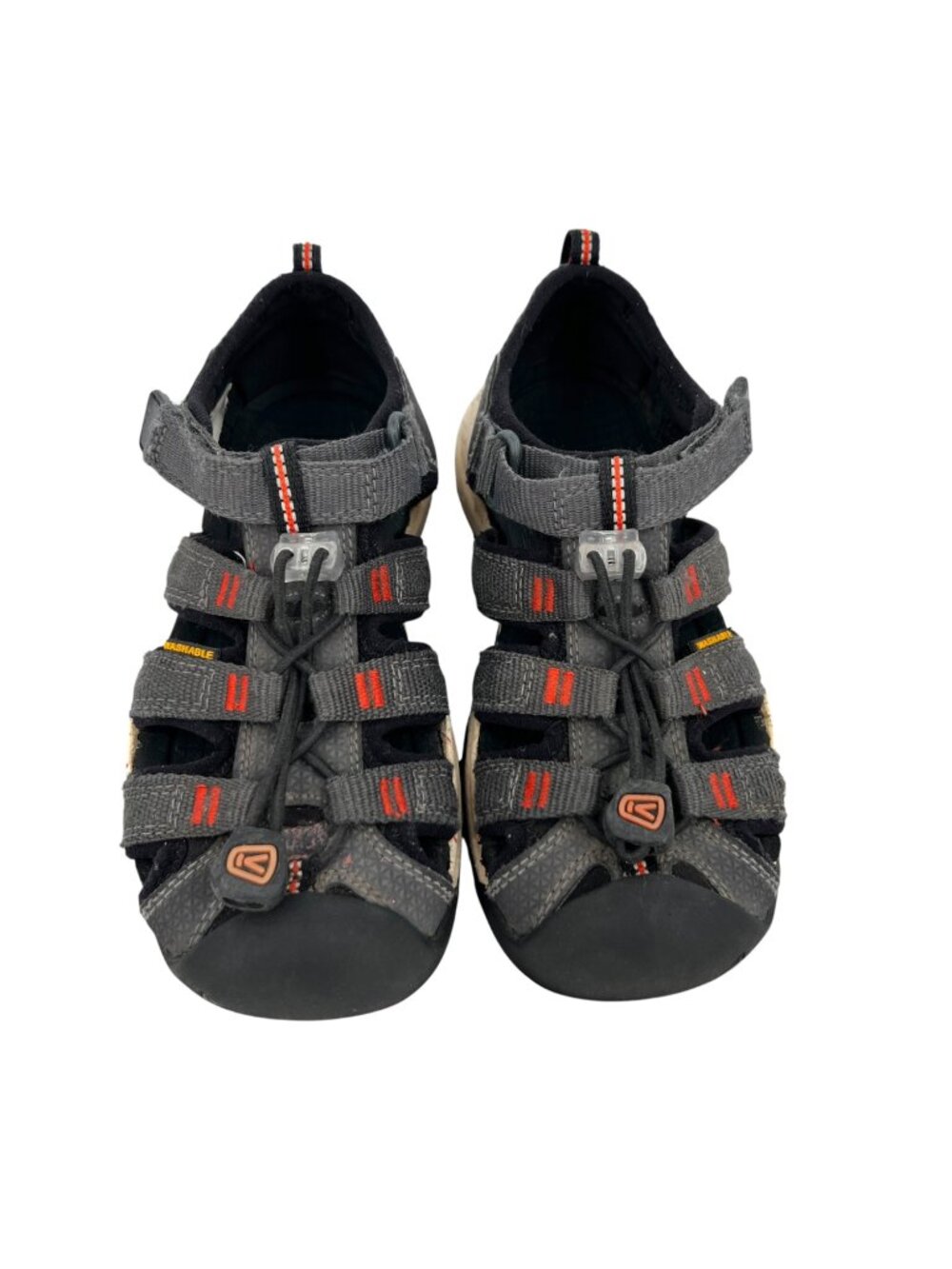 Keen Newport Neo H2 Sandals Youth Size 12 Dark Gray Water-Friendly Adjustable